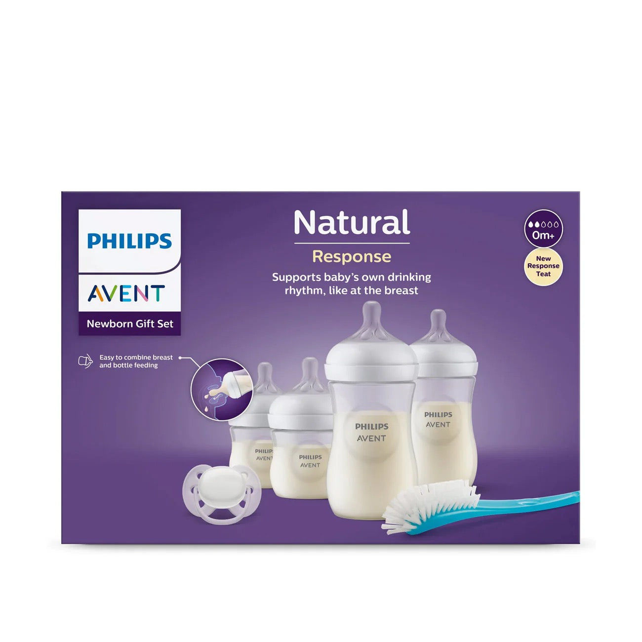 Philips Avent - Newborn Natural Feeding Set | White Philips Avent - Newborn Natural Feeding Set | White