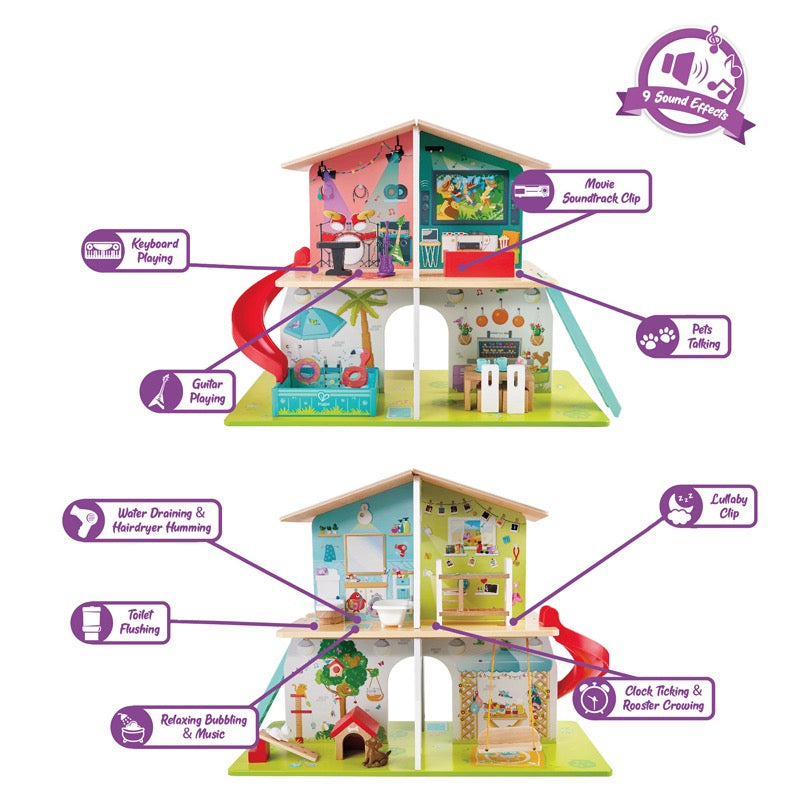 Hape - Rock Slide House Sound Effect Hape - Rock Slide House Sound Effect