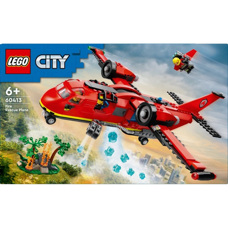 Lego - Fire Rescue Plane | 478 Pcs | 6Y+ Lego - Fire Rescue Plane | 478 Pcs | 6Y+