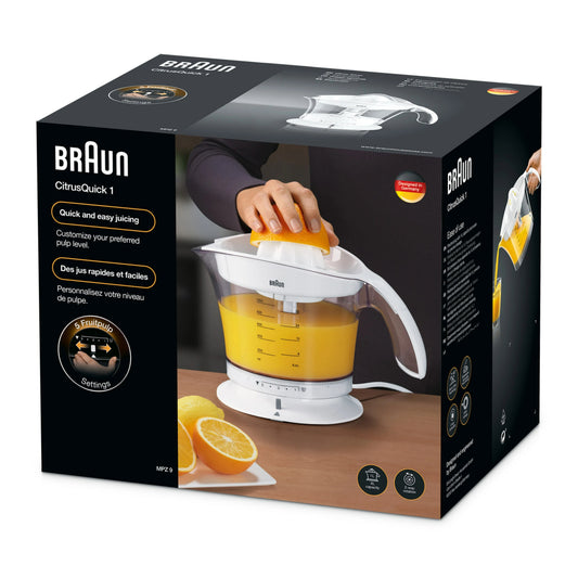 Braun Citrus Juicer 1L Adjustable Pulp Control — BambiniJO Jordan