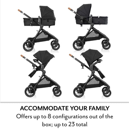 Evenflo - Pivot Xpand NXT Modular Stroller | Coal Black