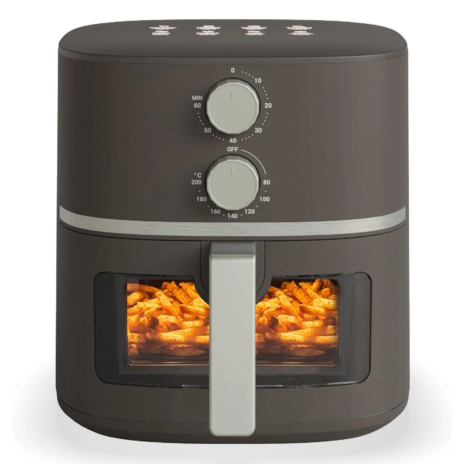 Nutricook - Essential Vision Air Fryer Black | 5.2L | 1500 Watt Nutricook - Essential Vision Air Fryer Black | 5.2L | 1500 Watt