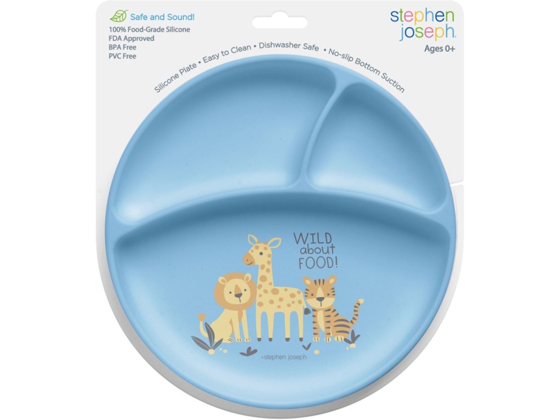 Stephen Joseph | Suction Silicone Plates Stephen Joseph | Suction Silicone Plates