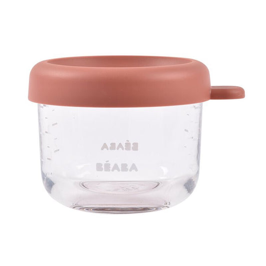 BEABA - Glass Portion Jar | 150ml | Terracotta
