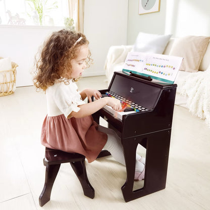 Hape - Learn With Lights Piano | Black