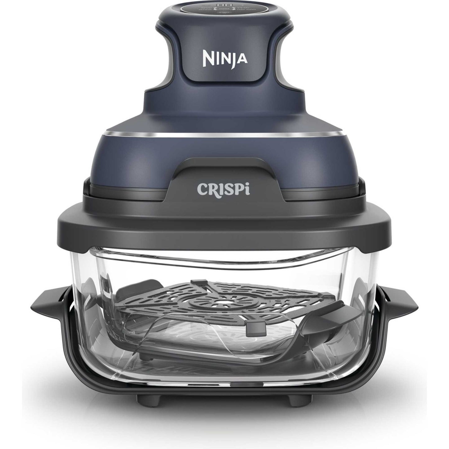 Ninja - Crispi 4 في 1 | قلاية هوائية زجاجية محمولة | 1700 واط
