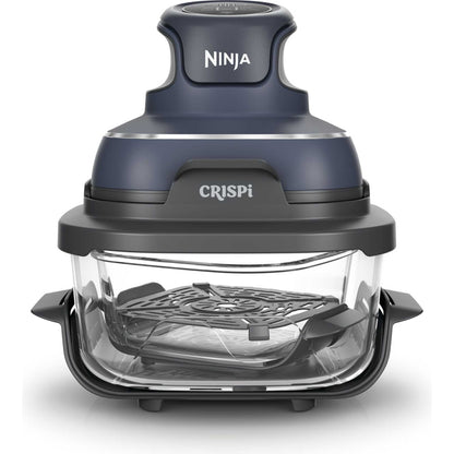 Ninja - Crispi 4 في 1 | قلاية هوائية زجاجية محمولة | 1700 واط