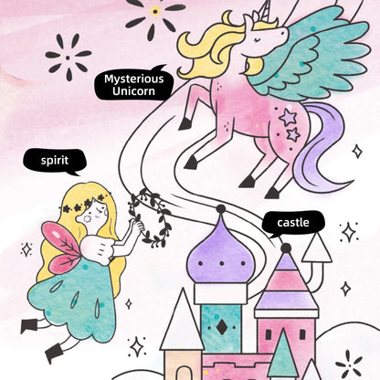 Mideer -  Watercolour Painting - Unicorn Legend