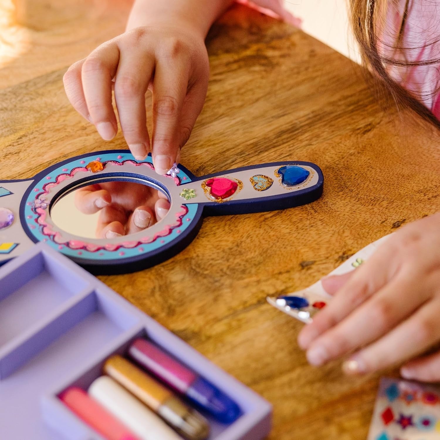 Melissa & Doug Decorate Your Own Mirror | 4+ Melissa & Doug Decorate Your Own Mirror | 4+