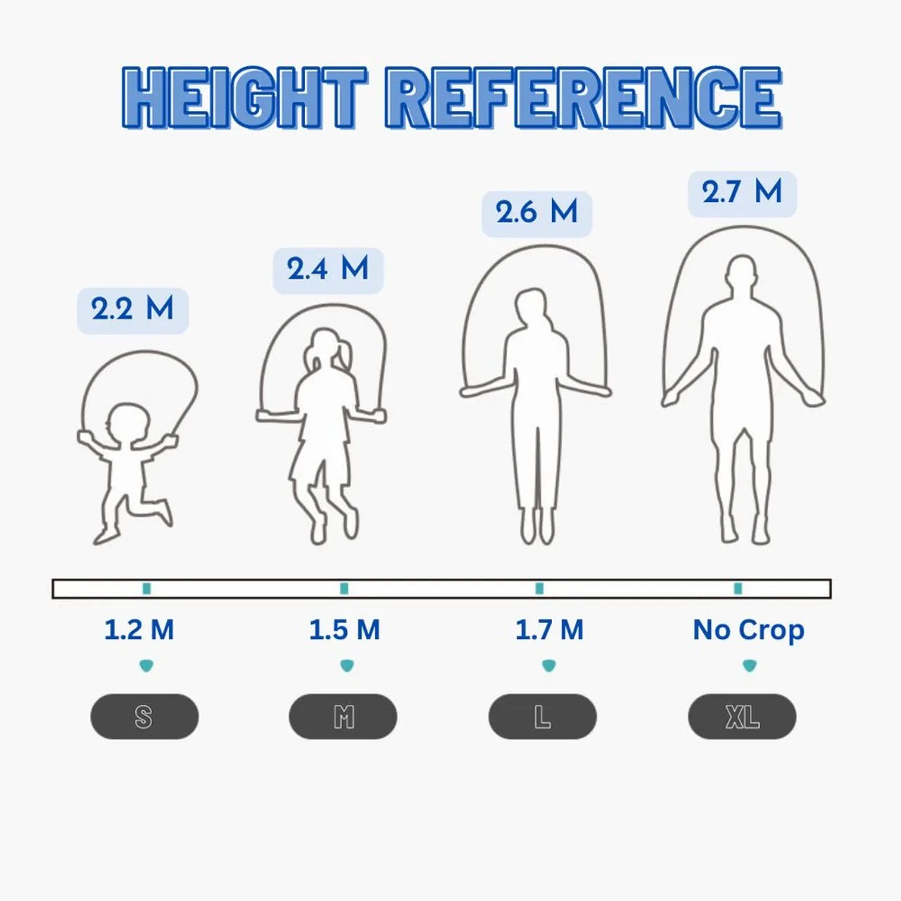 Mideer - Kids Speed Jump Rope | Cloud Blue