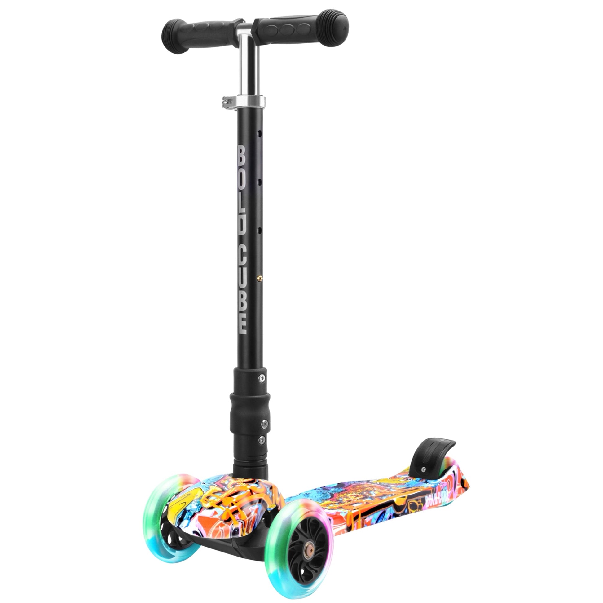 Bold Cube - Big Three Wheel Scooter | Street Graffiti | 5-10 Years Bold Cube - Big Three Wheel Scooter | Street Graffiti | 5-10 Years