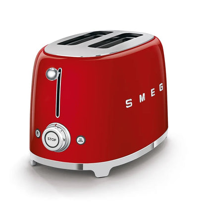 Smeg - Toaster | 2 Slots | 50's Style Aesthetic | Red