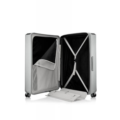 Samsonite - EVOA Z Spinner 81/30 EXP فضي | حجم كبير جداً