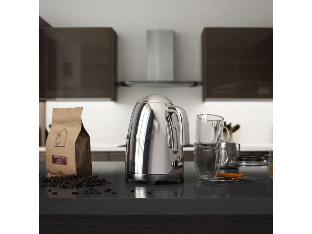 Smeg - Electric Kettle |  50's Style Aesthetic | 1.7L | Steel