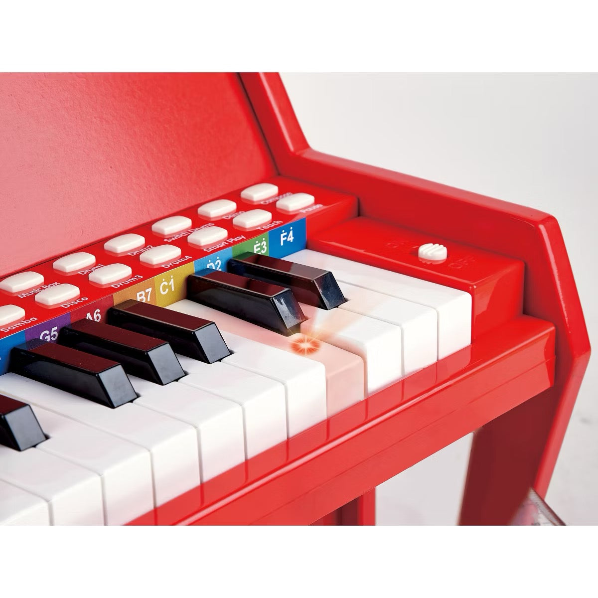 Hape - Learn With Lights Piano | Red