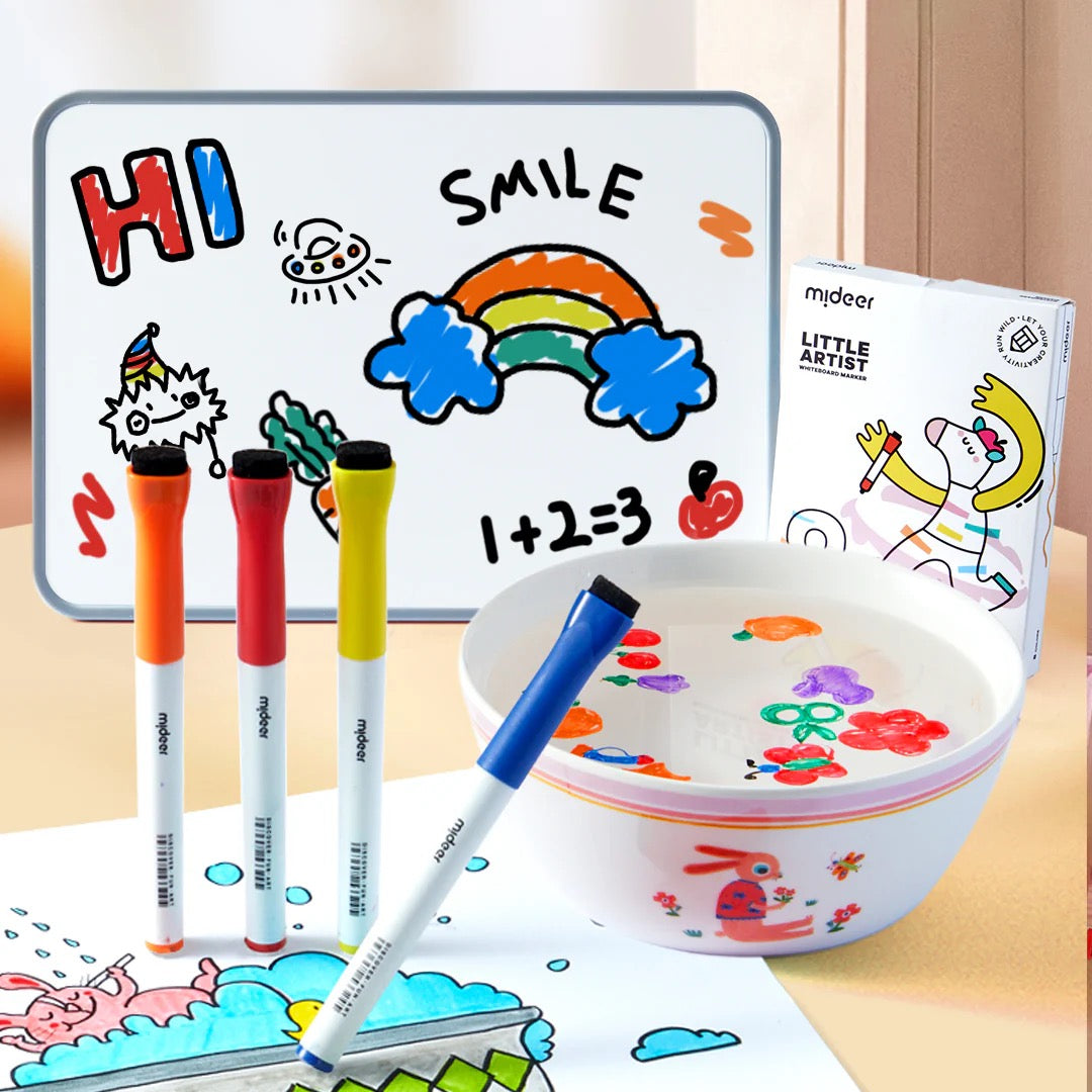 Mideer - Water Painting Whiteboard Marker 8 Colors