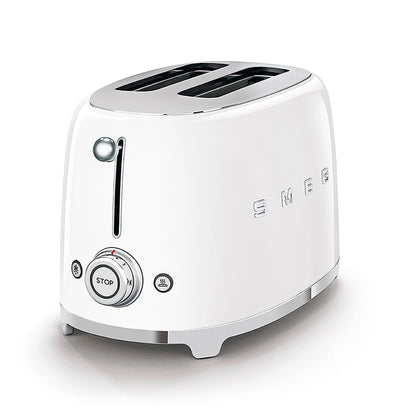 Smeg - Toaster | 2 Slots | 50's Style Aesthetic | White