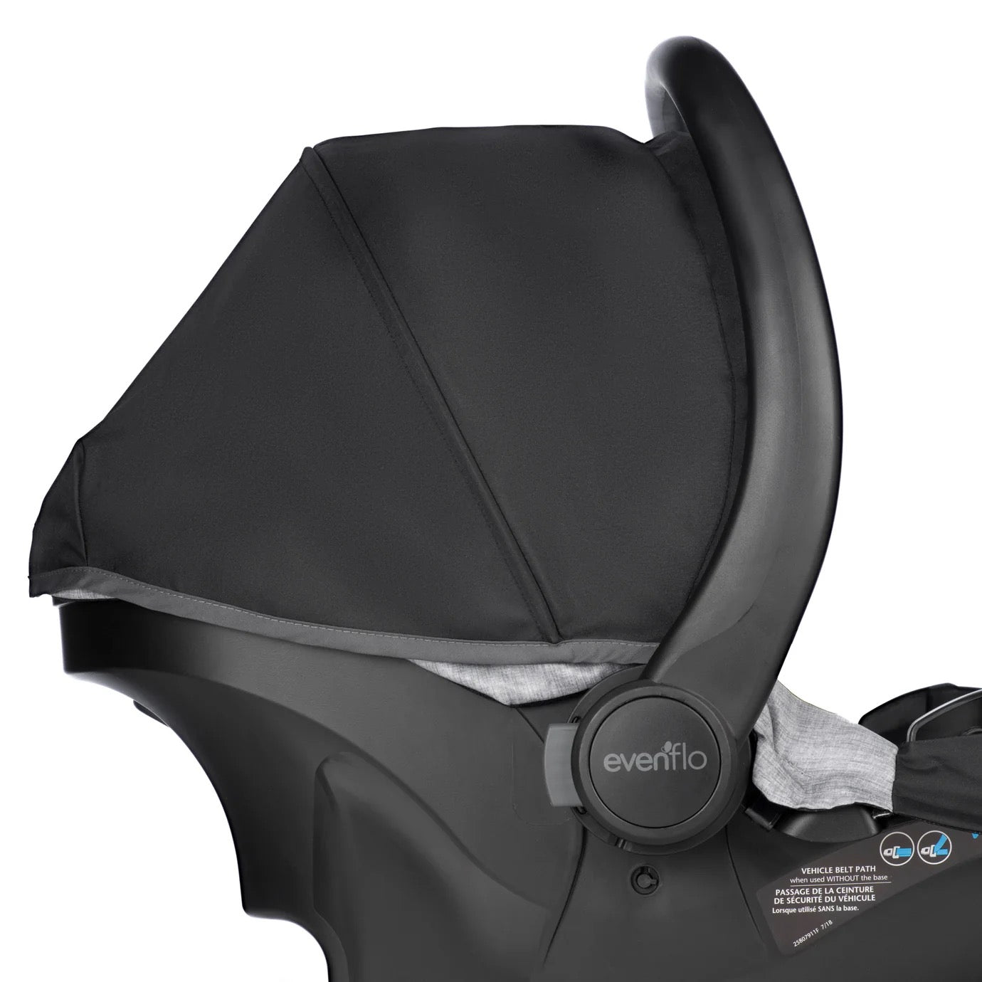 Evenflo - LiteMax Sport Infant Car Seat | Graphite Gray Evenflo - LiteMax Sport Infant Car Seat | Graphite Gray