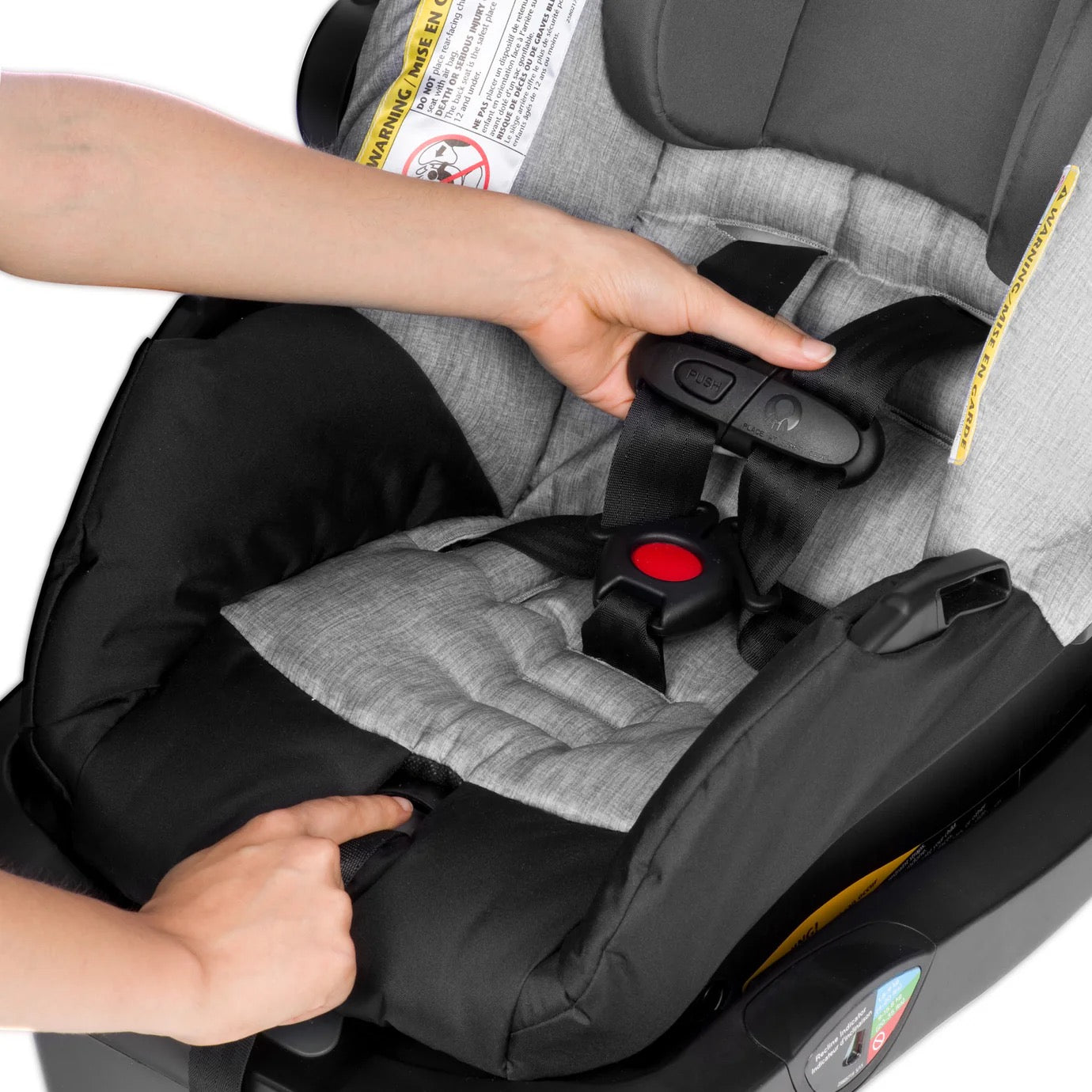 Evenflo - LiteMax Sport Infant Car Seat | Graphite Gray Evenflo - LiteMax Sport Infant Car Seat | Graphite Gray