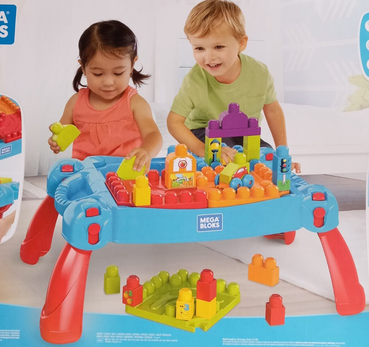 Mega Bloks - Build 'n Learn Table Mega Bloks - Build 'n Learn Table