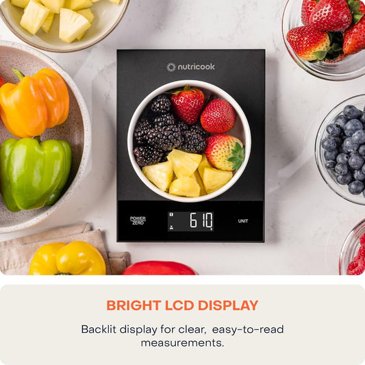 Nutricook Digital Kitchen Scale 2 - Black — BambiniJO Jordan