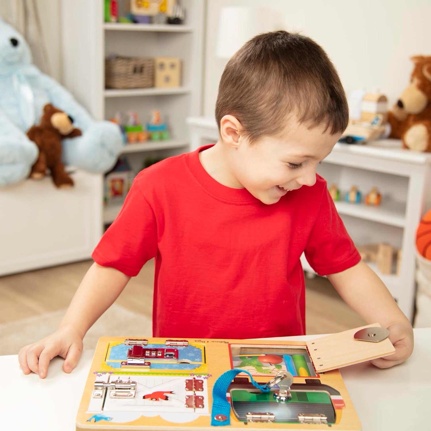 Melissa & Doug - Lock and Latch Board Melissa & Doug - Lock and Latch Board