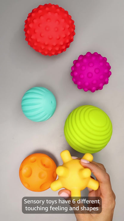 Infantino - Textured Muliti Ball Set Classic | 6m+