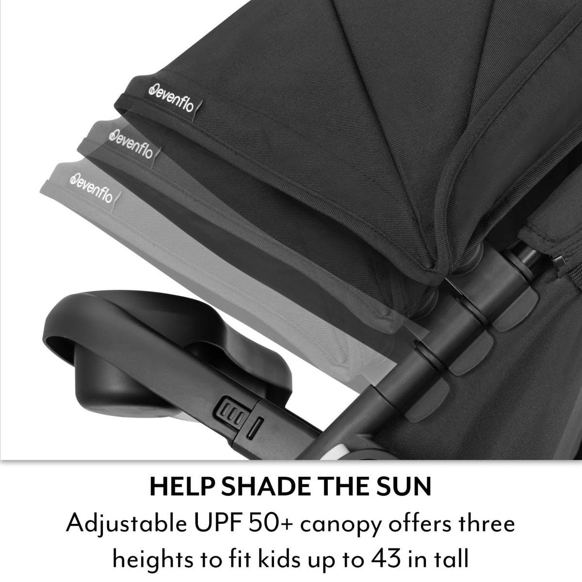 Evenflo - Pivot Xpand NXT Modular Stroller | Coal Black