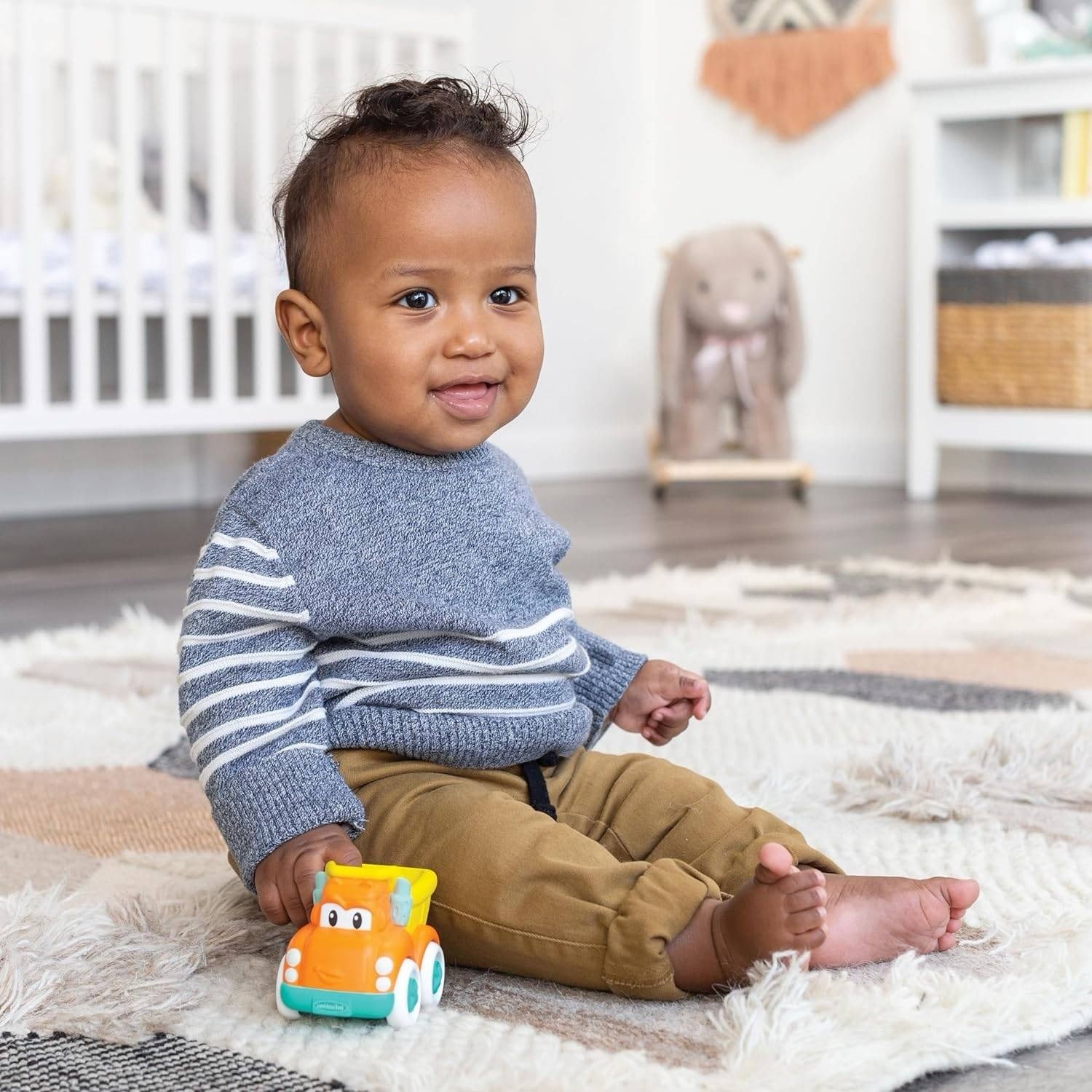 Infantino - Grip & Roll Soft Wheels Baby Toy | Dump Truck Infantino - Grip & Roll Soft Wheels Baby Toy | Dump Truck