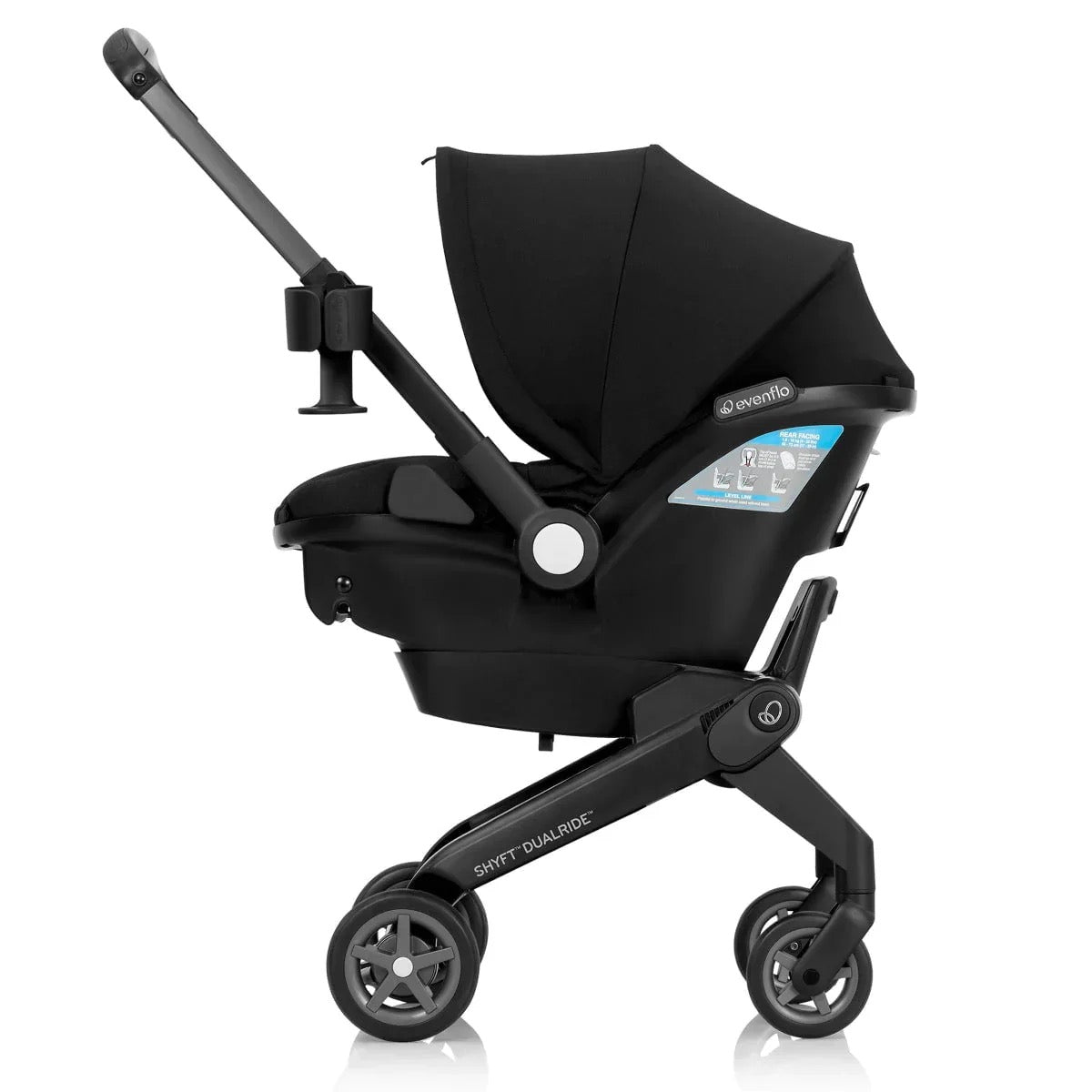 Evenflo - Shyft DualRide Infant Car Seat & Stroller Combo Evenflo - Shyft DualRide Infant Car Seat & Stroller Combo