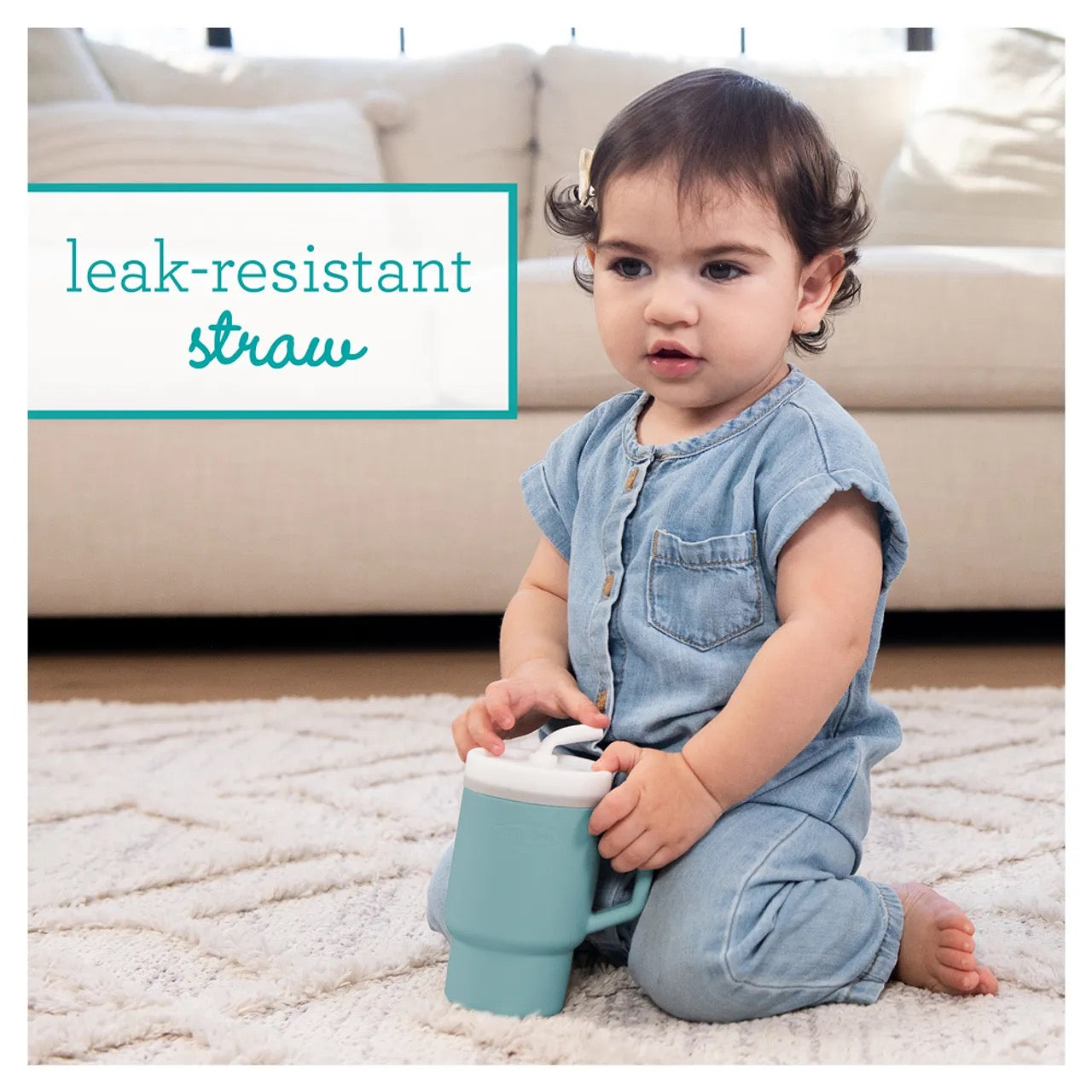 Infantino - My 1st Tumbler | 265ml | Moody Blue