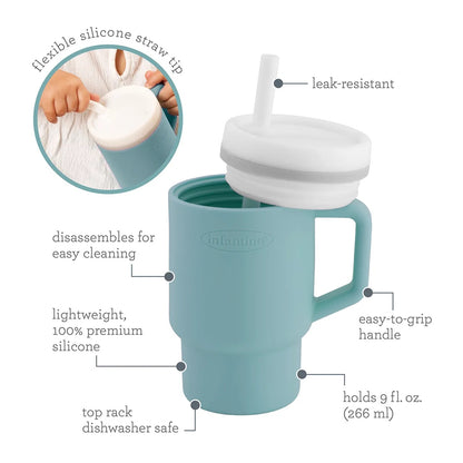 Infantino - My 1st Tumbler | 265ml | Moody Blue