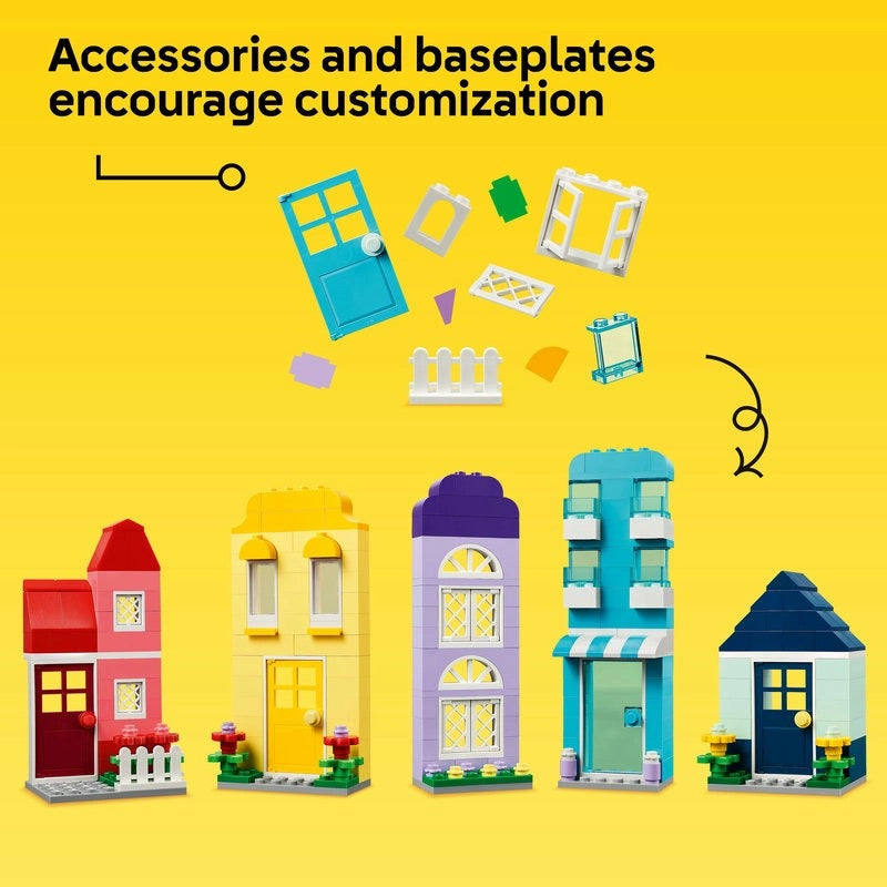 Lego - Creative Houses | 850 Pcs | 4Y+ Lego - Creative Houses | 850 Pcs | 4Y+