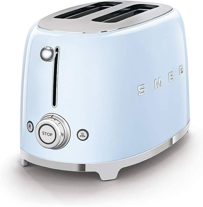 Smeg - Toaster | 2 Slots | 50's Style Aesthetic | Pastel Blue