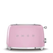 Smeg - Toaster | 2 Slots | 50's Style Aesthetic | Pink