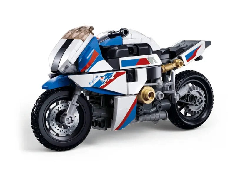 Sluban - ModelBricks S1000MS Motorcycle 1/12 | 242pcs | 6Y+ Sluban - ModelBricks S1000MS Motorcycle 1/12 | 242pcs | 6Y+