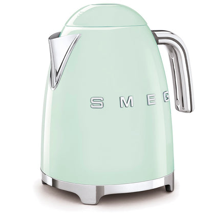 Smeg - Electric Kettle Variable Temperature | 50's Style Aesthetic | 1.7L | Pastel Green