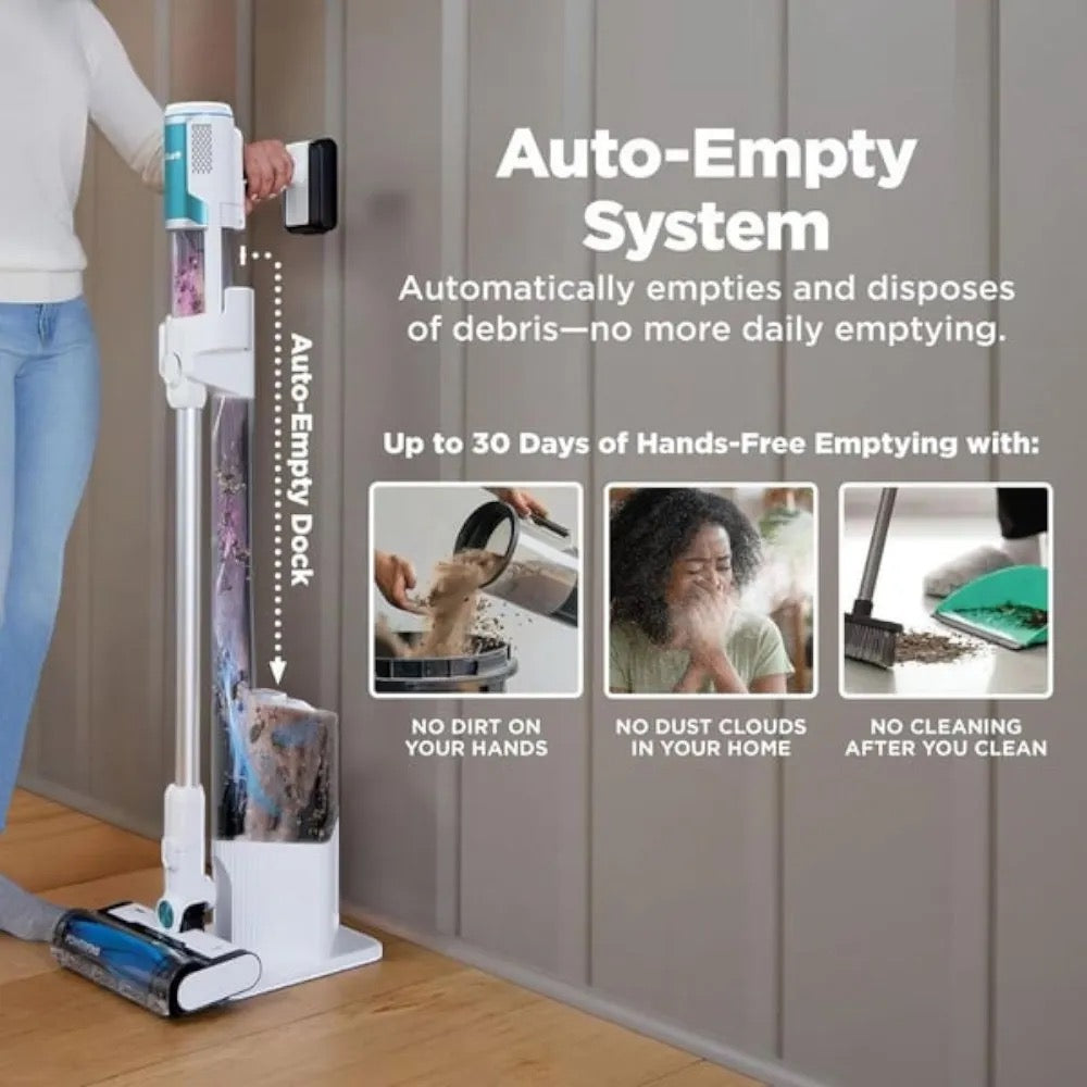 Shark - Cordless Vacuum Cleaner & Auto-Empty System | 40-Minutes Run Time