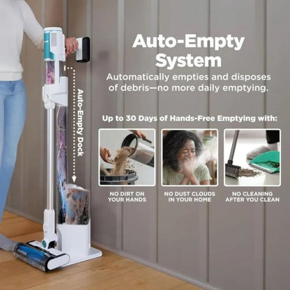Shark - Cordless Vacuum Cleaner & Auto-Empty System | 40-Minutes Run Time