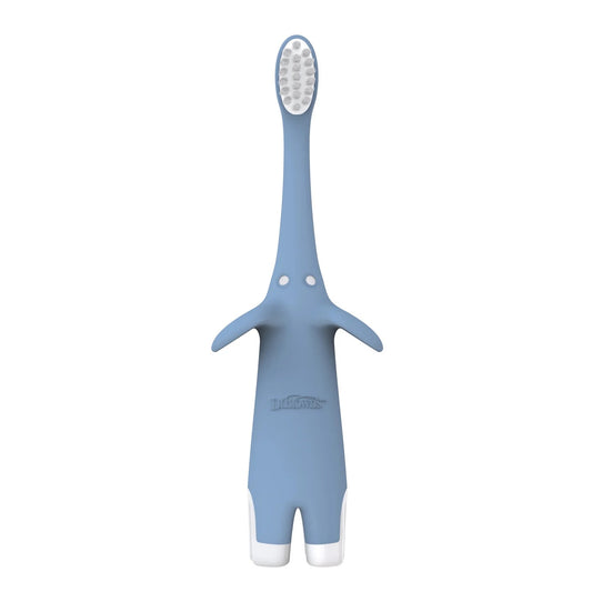 Dr Brown's - Infant to Toddler Toothbrush 0-3Y Blue Elephant — BambiniJO Jordan