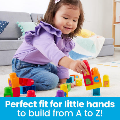 Mega Bloks - ABC Building Bag | 30 Blocks