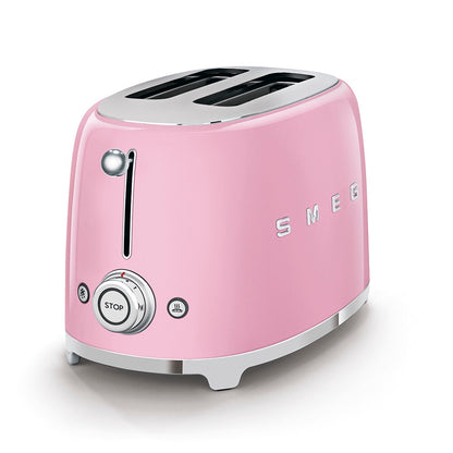 Smeg - Toaster | 2 Slots | 50's Style Aesthetic | Pink