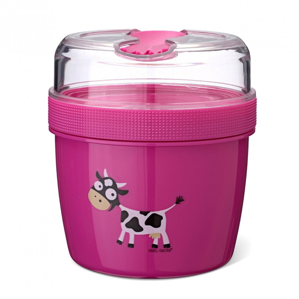 Carl Oscar - N'ice Cup Large SnackBox with Cooling Disc | 800ml Carl Oscar - N'ice Cup Large SnackBox with Cooling Disc | 800ml