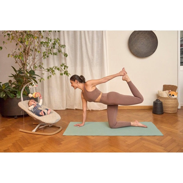 Chicco - Zen Wave Floating Bouncer | Wooden Grey Chicco - Zen Wave Floating Bouncer | Wooden Grey