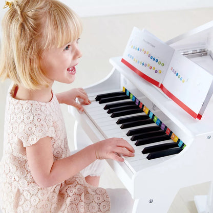 Hape - Deluxe White Grand Piano