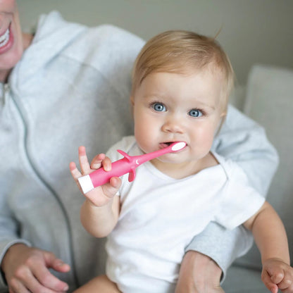 Dr Brown's - Infant to Toddler Toothbrush | Pink Elephant