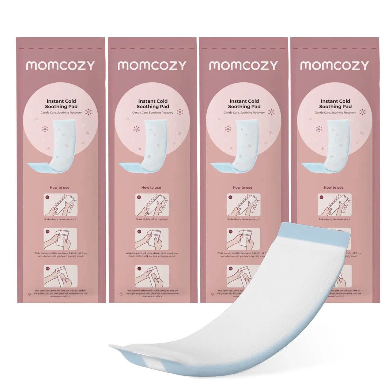 Momcozy - Instant Cold Soothing Pads | 8pcs