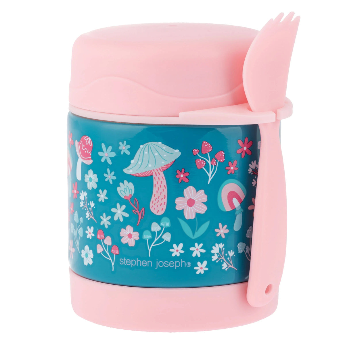 Stephen Joseph - Insulated Food Jar | 296ml | Mushroom Stephen Joseph - Insulated Food Jar | 296ml | Mushroom