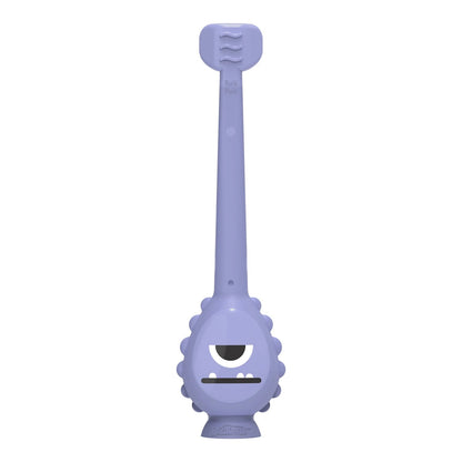 Dr Brown's - ToothScrubber™ Toddler Monster Toothbrush | 1-4Y | Purple