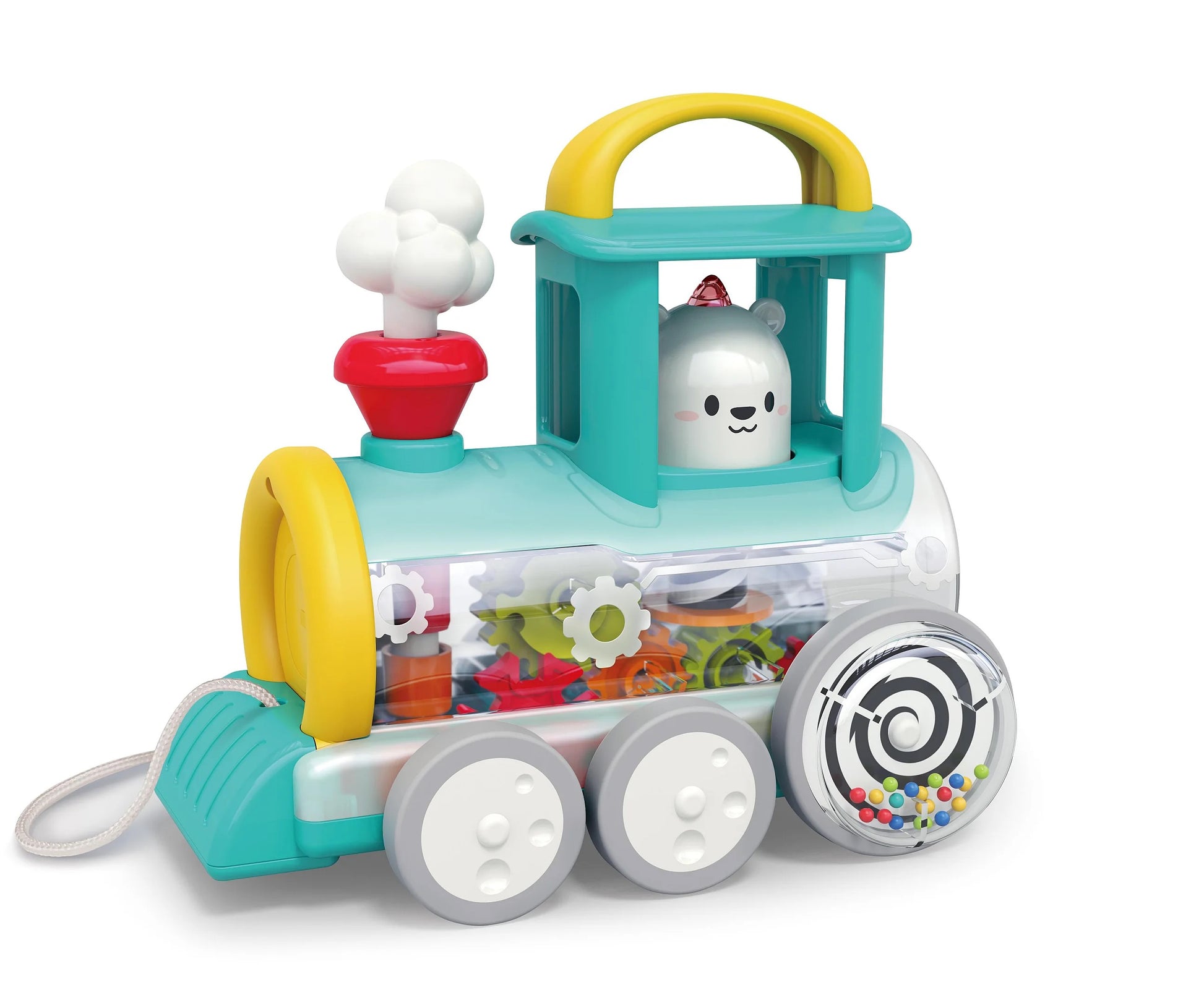 HOLA - Pull Along Train Engine | Yellow HOLA - Pull Along Train Engine | Yellow